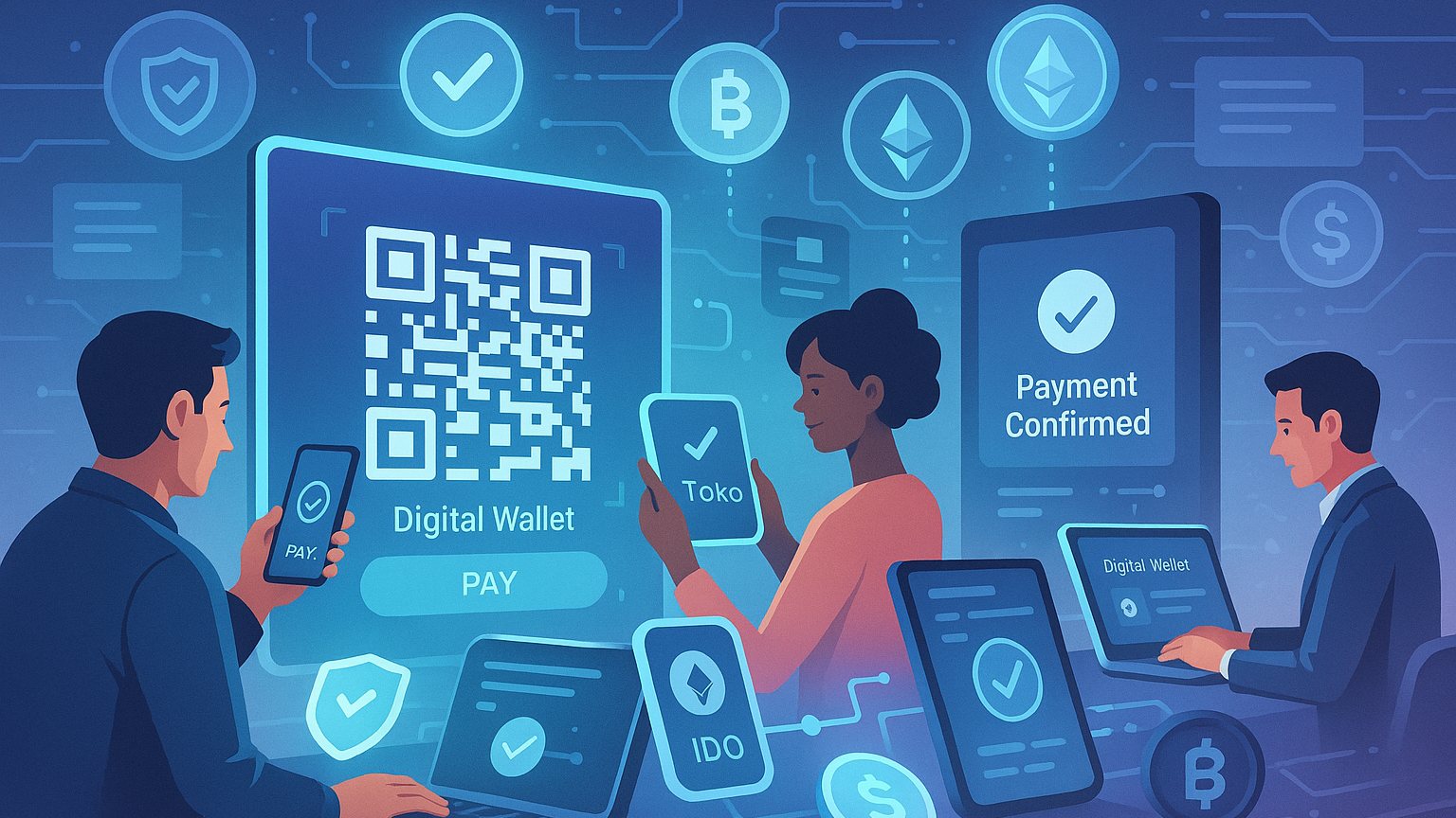 Block Chain & Token Crowdfunding Wallets and Crypto Payments