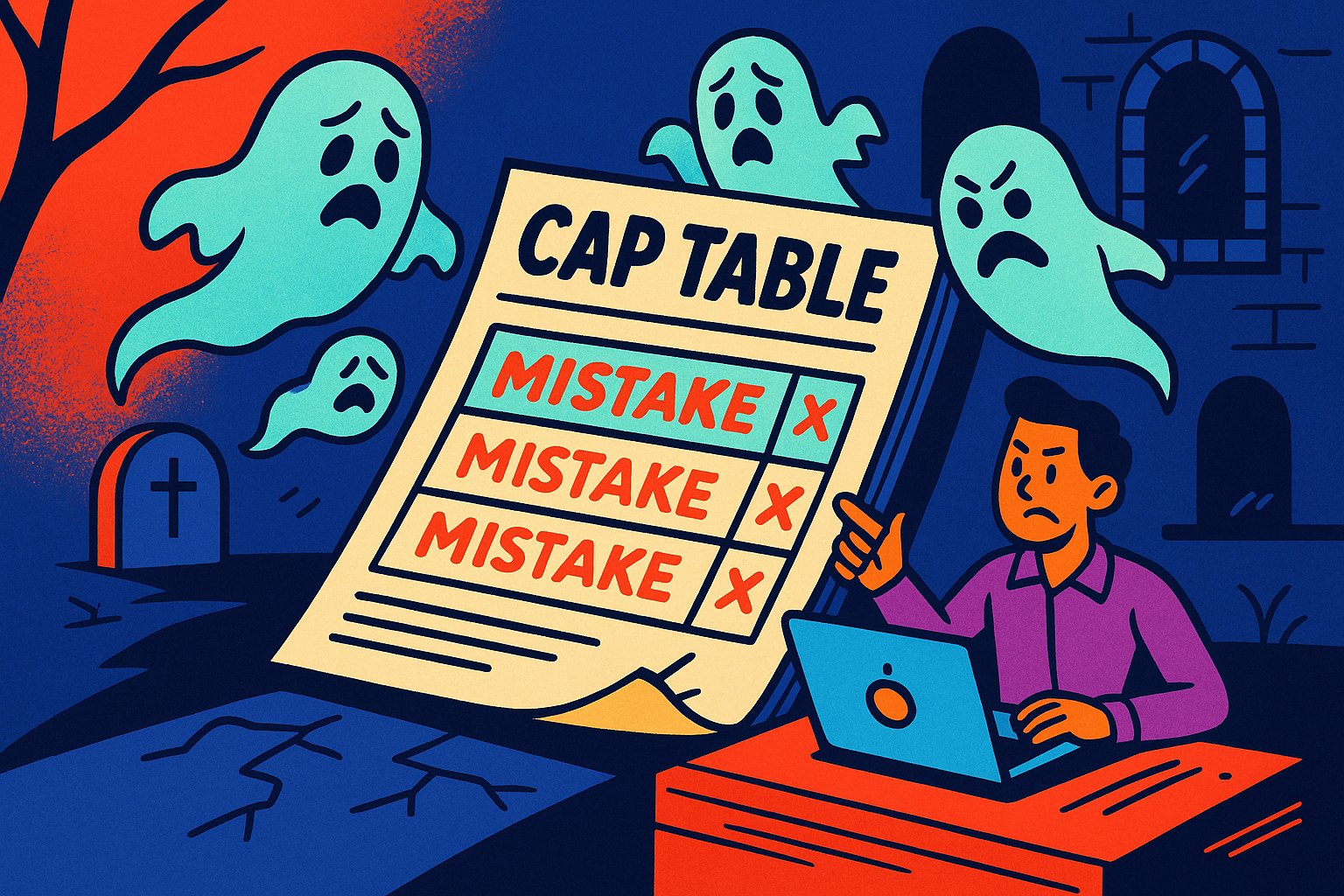 Cap Table Mistakes That Can Haunt You After a Raise