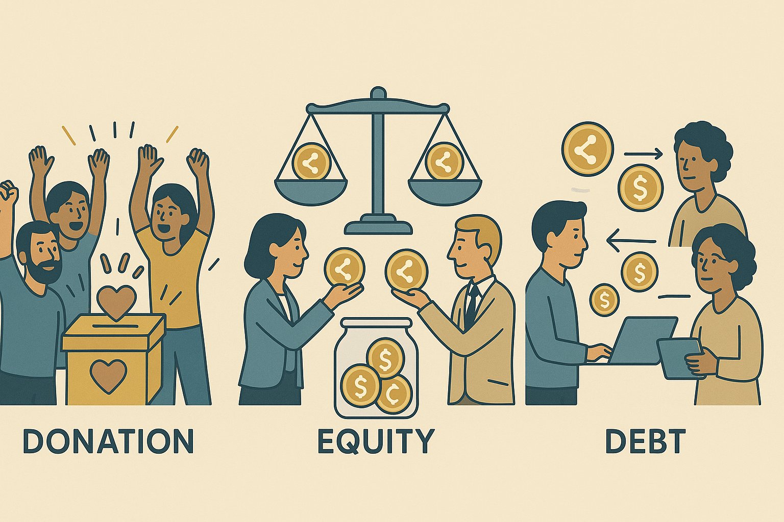 Comparing Crowdfunding Models Side by Side