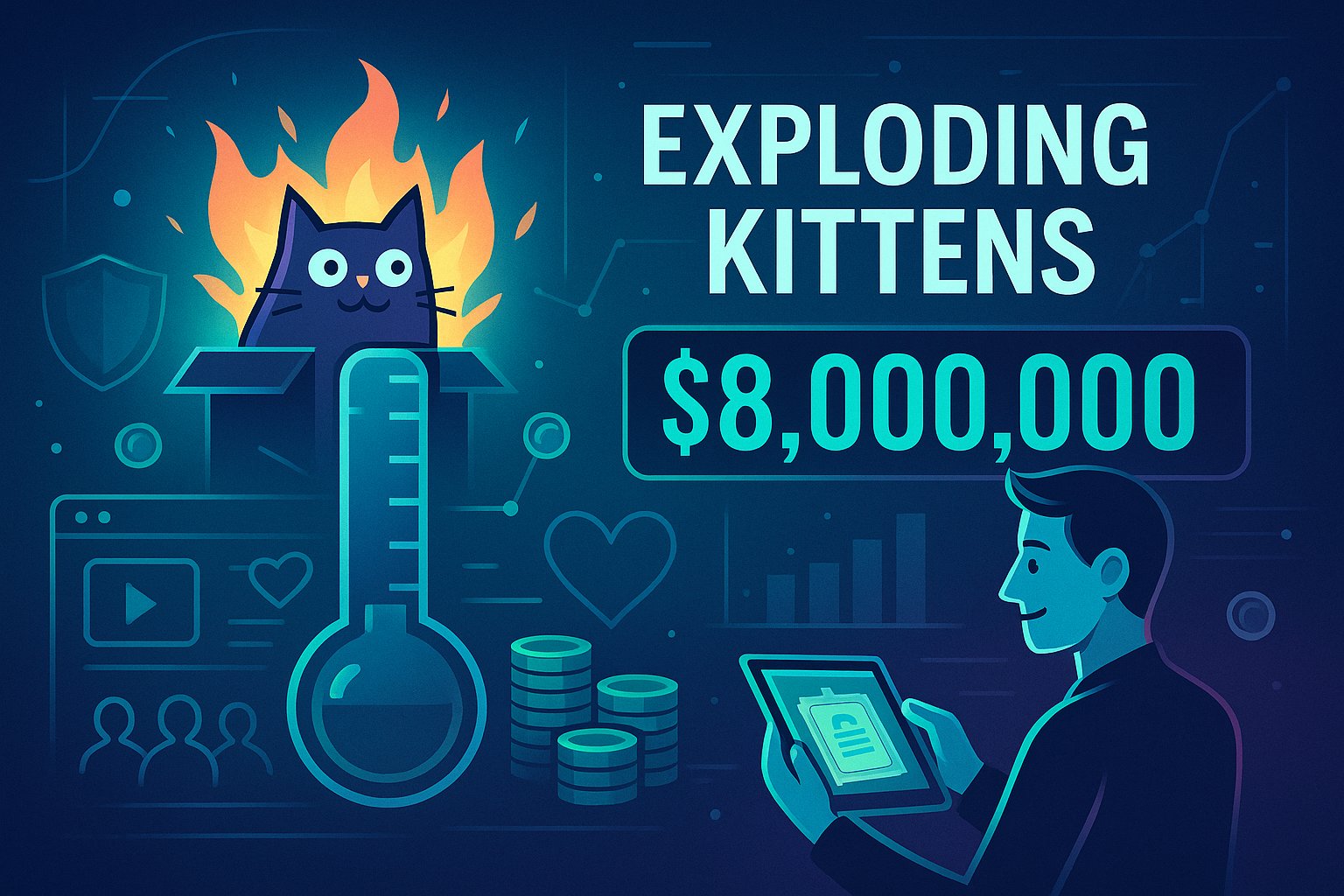How Exploding Kittens Became a Crowdfunding Legend