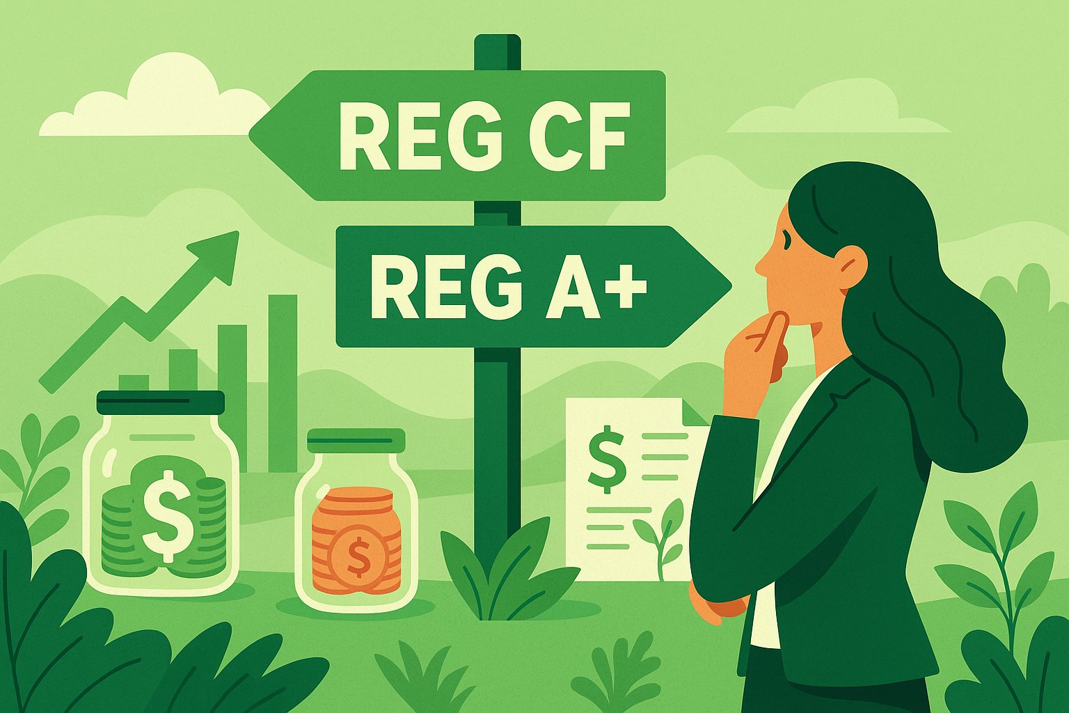 How to Choose Between Reg CF and Reg A+ for Your Raise
