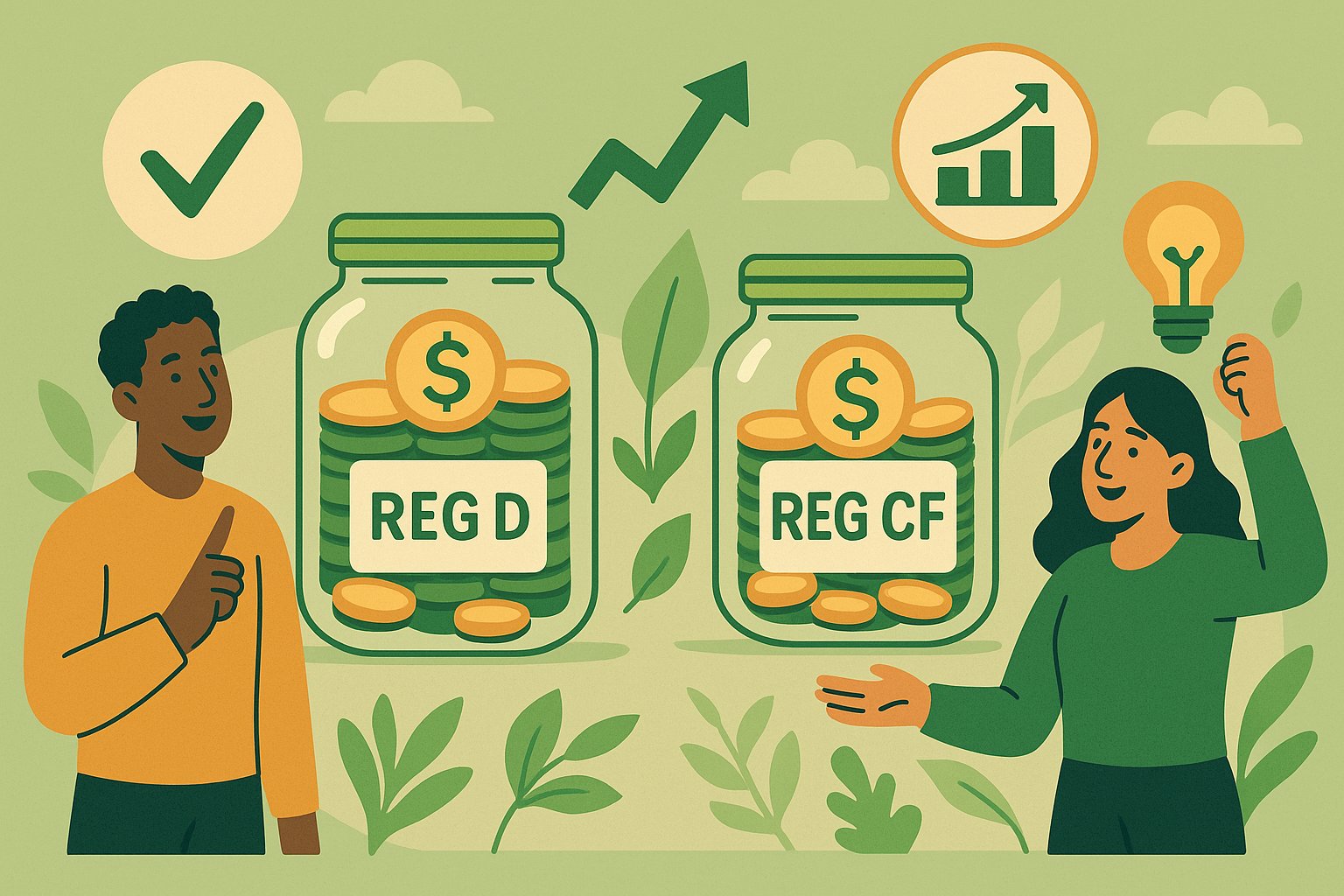 Reg D vs Reg CF: What’s the Difference for Startups?