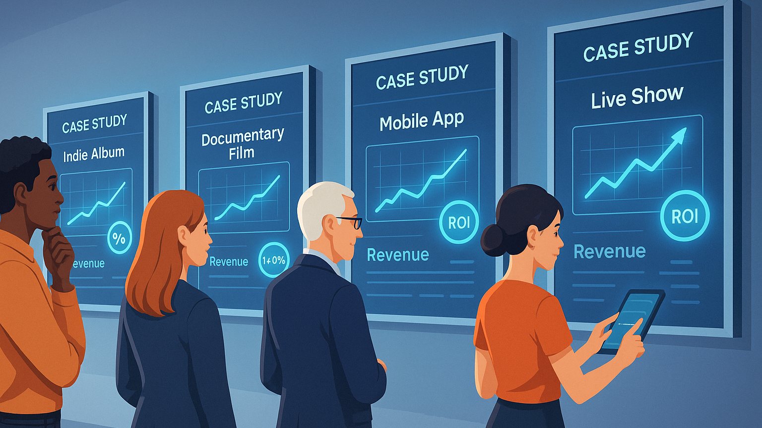 Royalty and Revenue Sharing Crowdfunding Case Studies