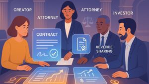 Royalty and Revenue Sharing Crowdfunding Contracts and Legal