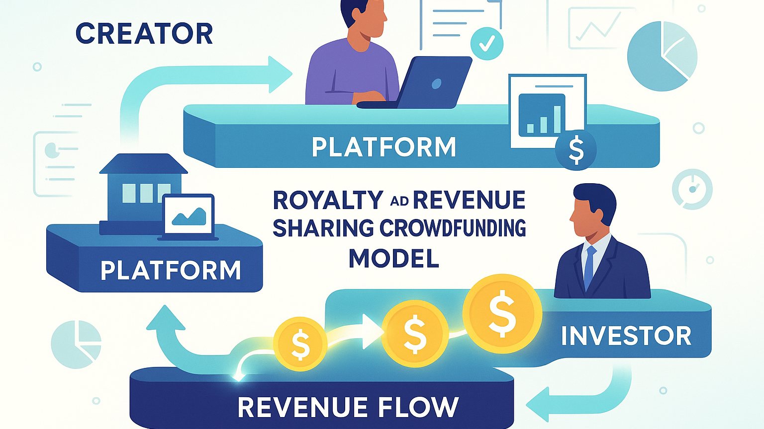 Royalty and Revenue Sharing Crowdfunding Model Options