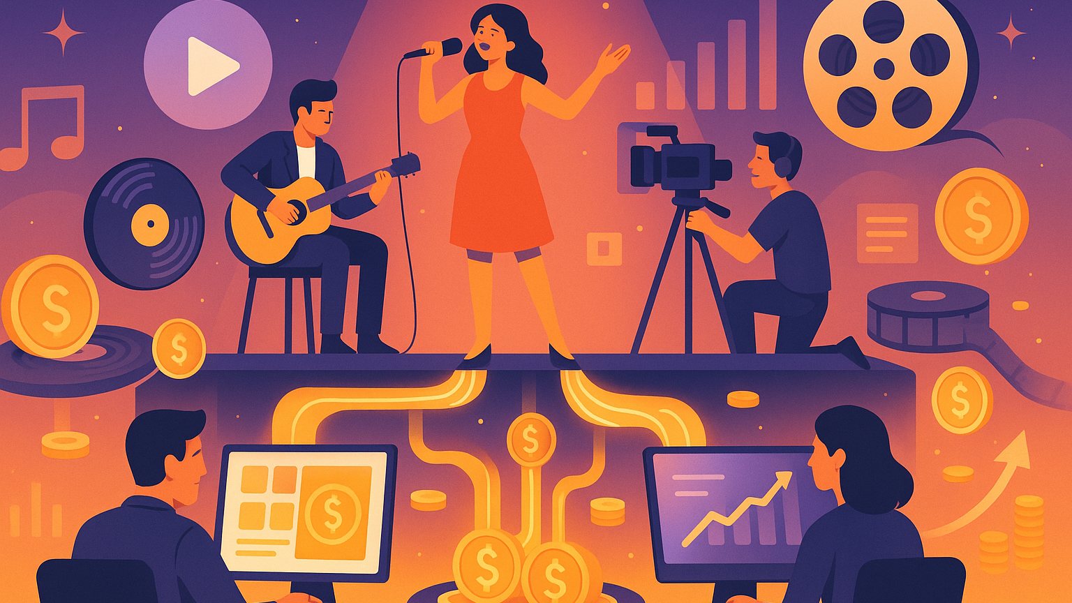 Royalty and Revenue Sharing Crowdfunding Music & Entertainment