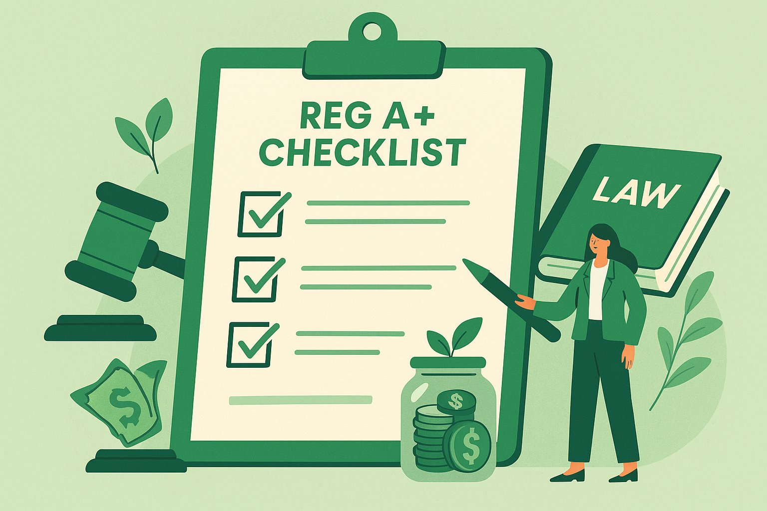 The Legal Checklist for Running a Reg A+ Crowdfunding Campaign