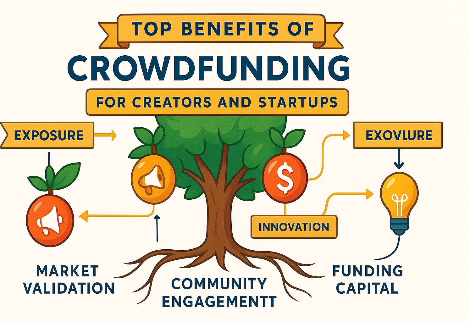 Top Benefits of Crowdfunding for Creators and Startups