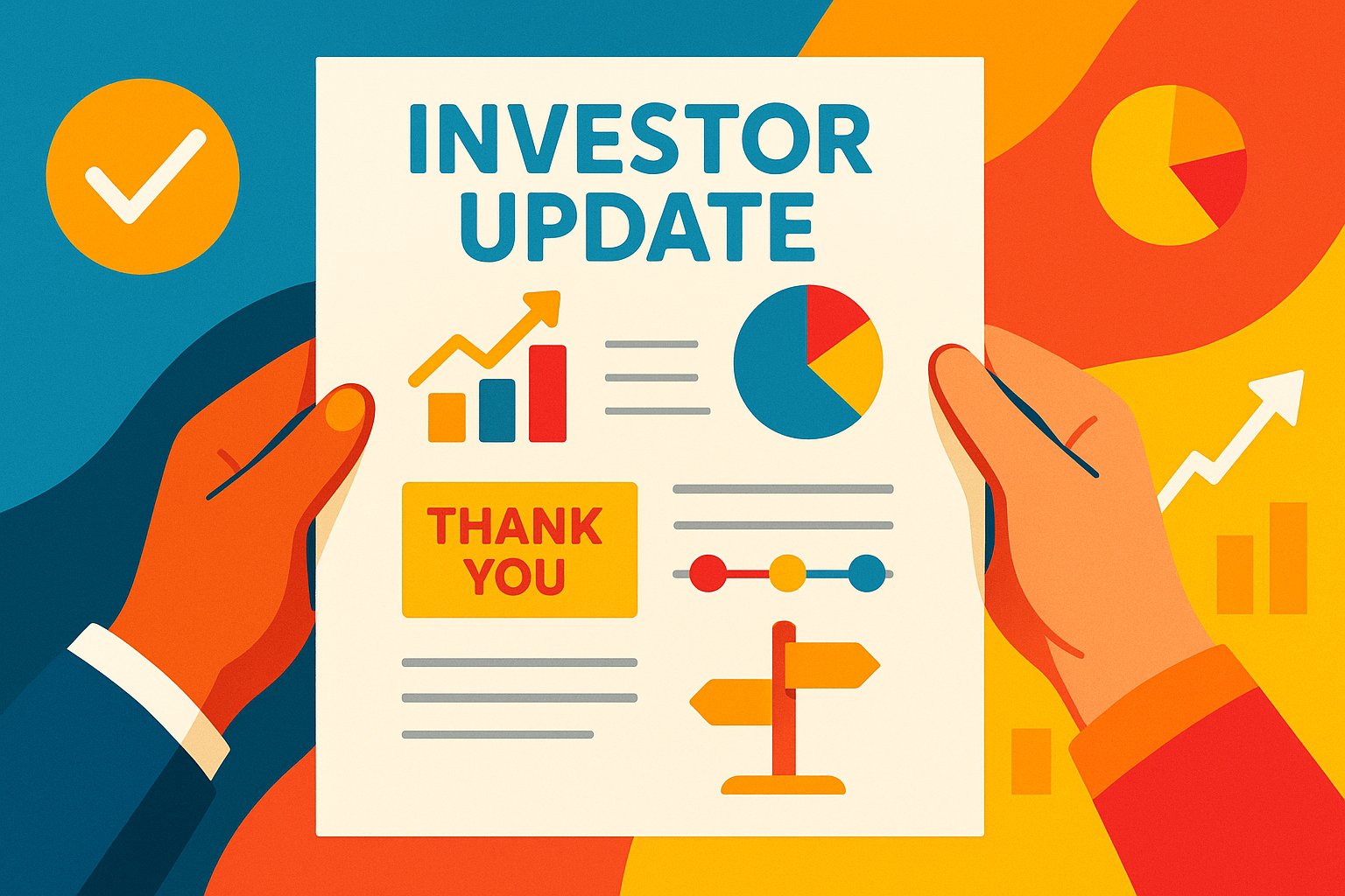 What to Include in Your First Investor Update After the Raise