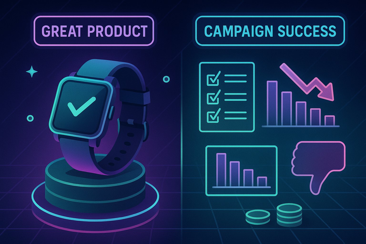 Why a Great Product Doesn’t Guarantee Campaign Success