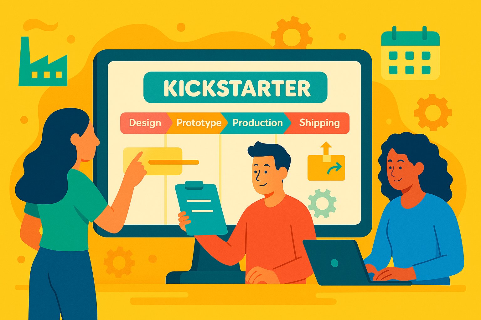 Creating a Realistic Manufacturing Timeline for Your Kickstarter Product