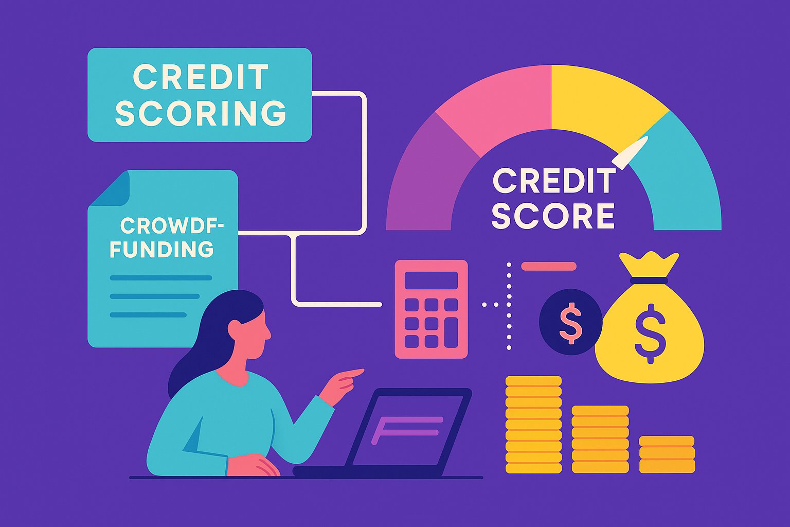 Demystifying Credit Scoring for Debt-Based Crowdfunding