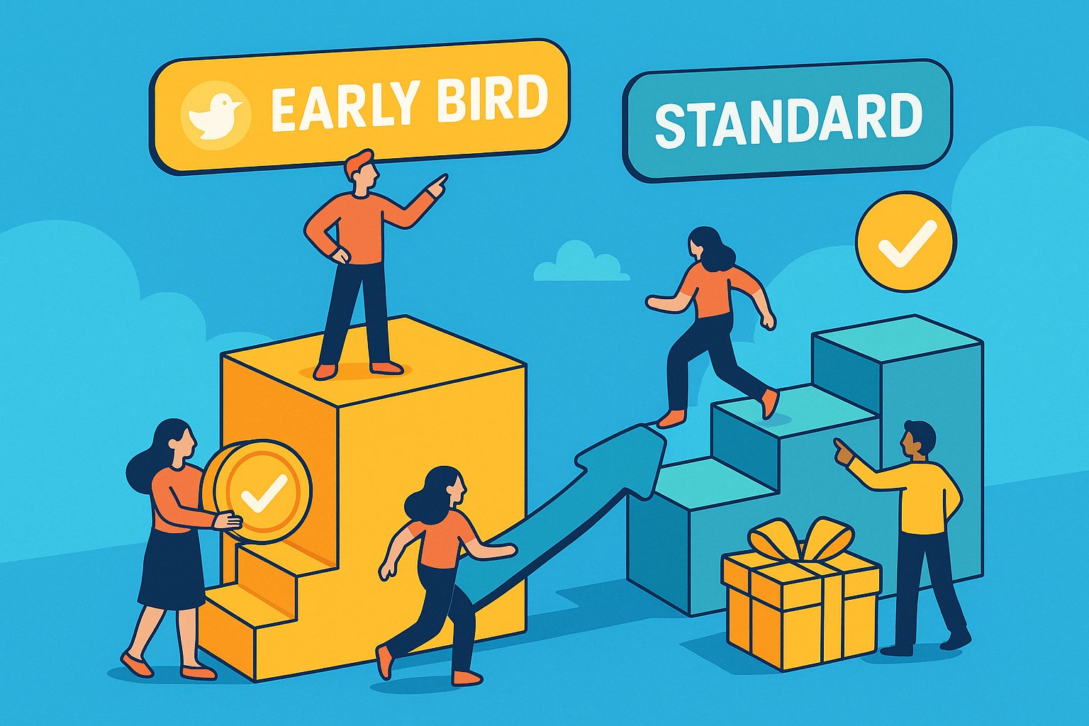 Dynamic Tier Structures for Early Bird and Standard Backers