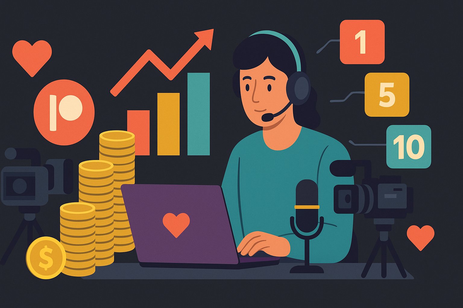 How Patreon’s Tiered Revenue Shares Transformed Creator Income Streams