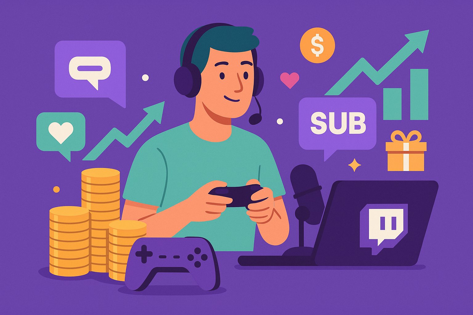 How Twitch’s Affiliate Rev-Share Strategy Grew Streamers’ Subscriptions