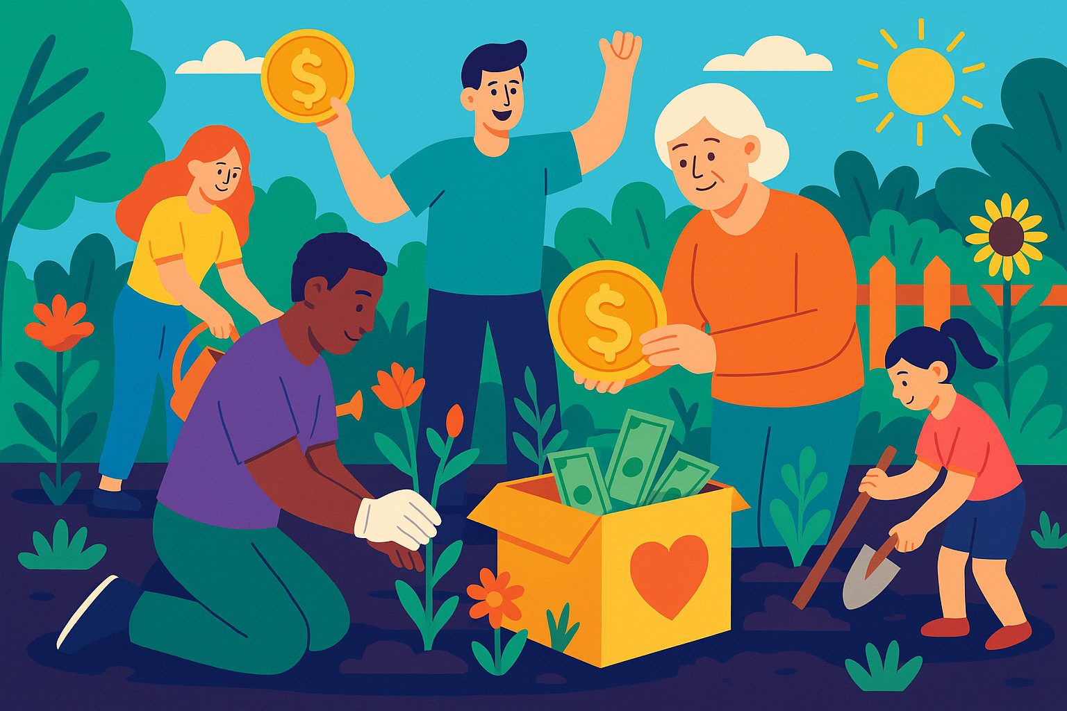 How to Engage Donors for Community Garden Projects