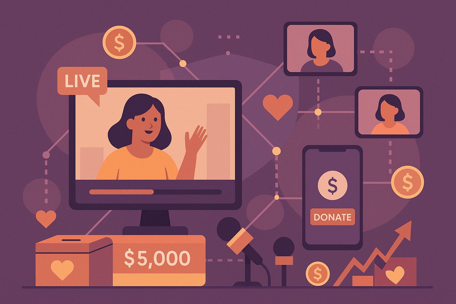 How to Organize Virtual Events to Raise Funds on Donation Platforms