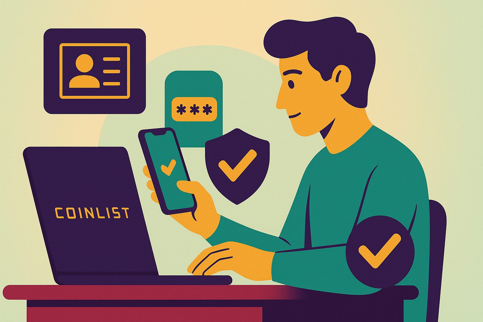 How to Securely Register and Verify on CoinList