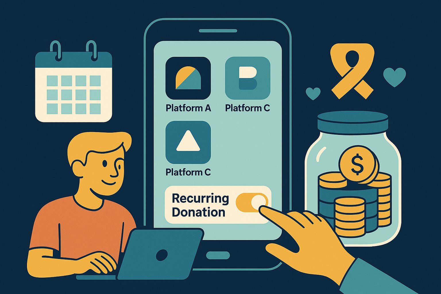 Top Recurring Giving Platforms for Donation-Based Crowdfunding