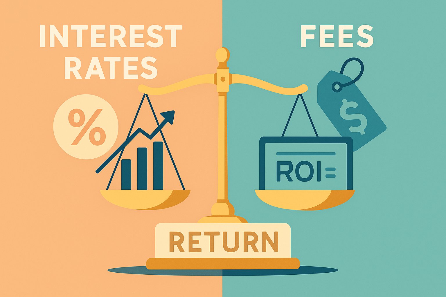 What Affects Your Return: Interest Rates vs. Fees in P2P Lending