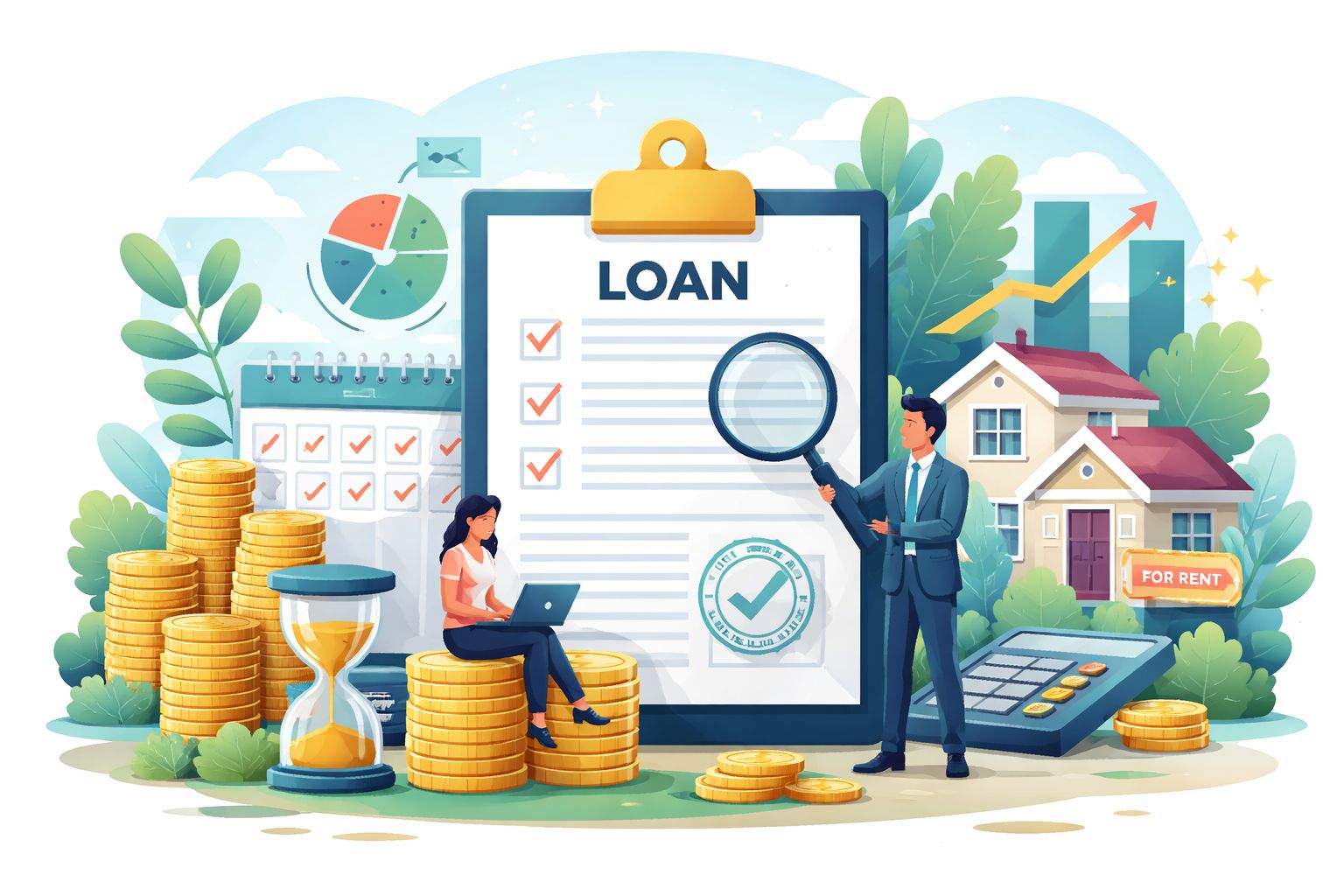 Determining Optimal Loan Terms for Passive Income Seekers